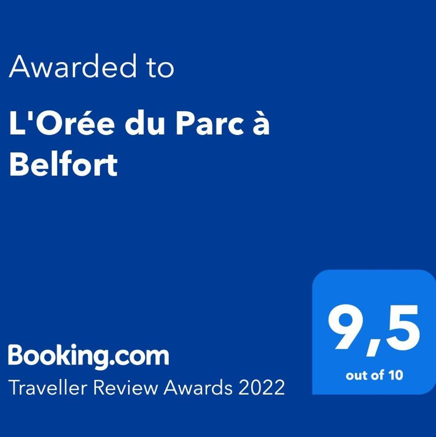 L'Orée du Parc à Belfort Exterior foto